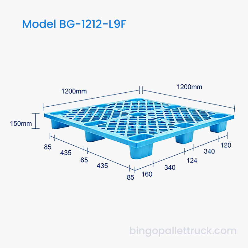 1200x1200mm Plastic Pallet for Logistics Use