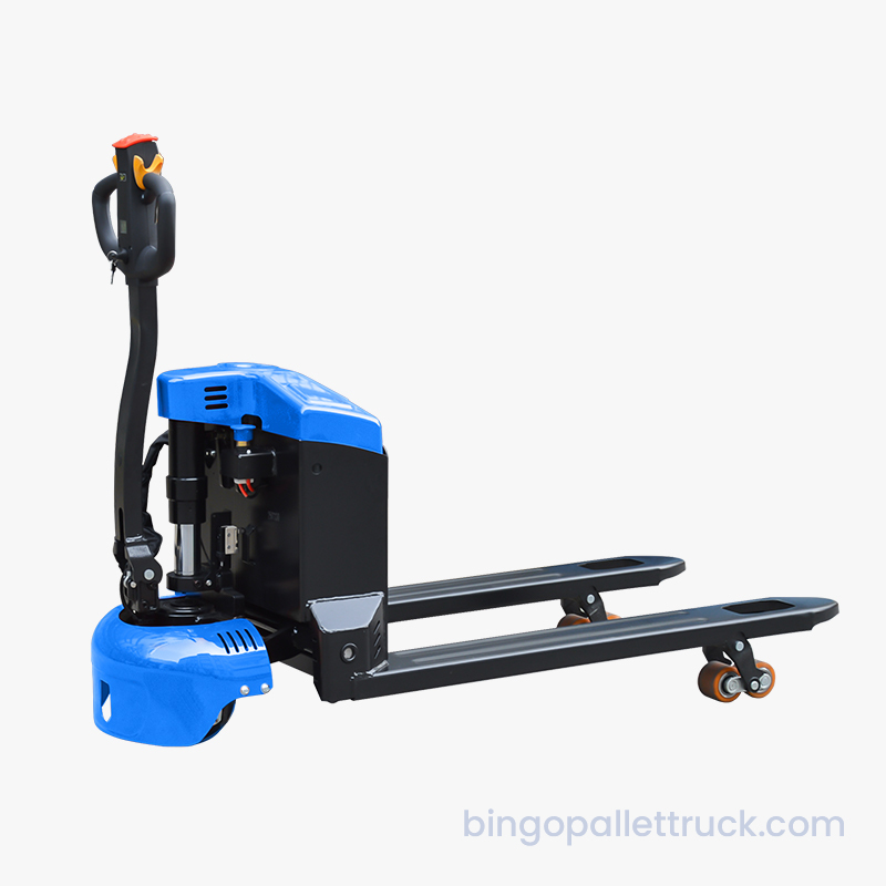 2000kg Electric Walkie Pallet Truck for Warehouse